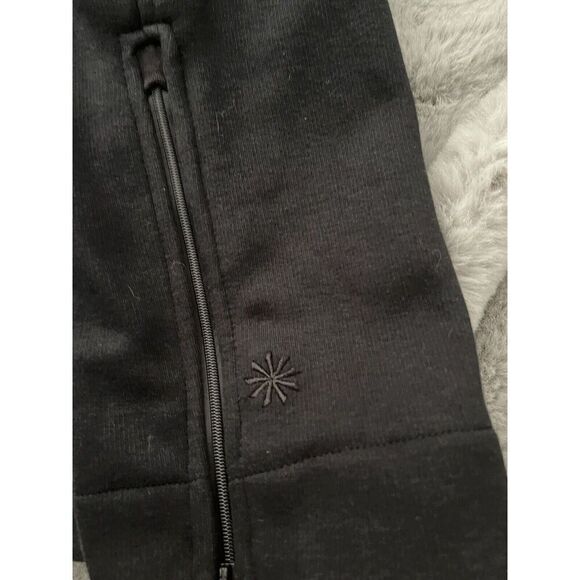 Athlete XS Cozy Karma Zip Pant, Black Soft Pants Joggers NWT Fleece Lining - Picture 12 of 13